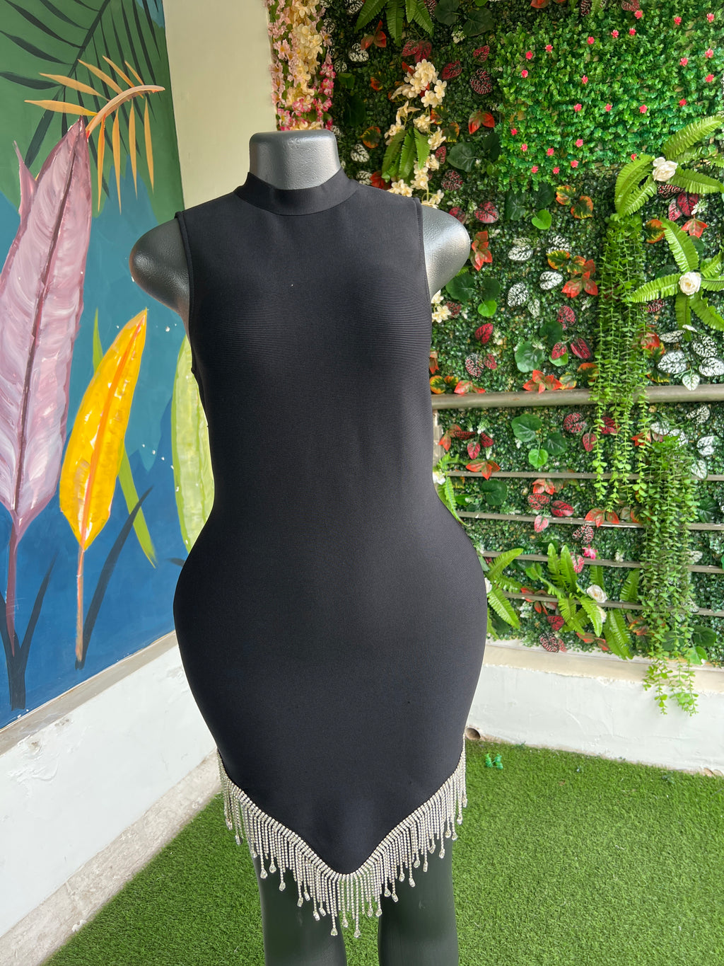 Bandage with silver button