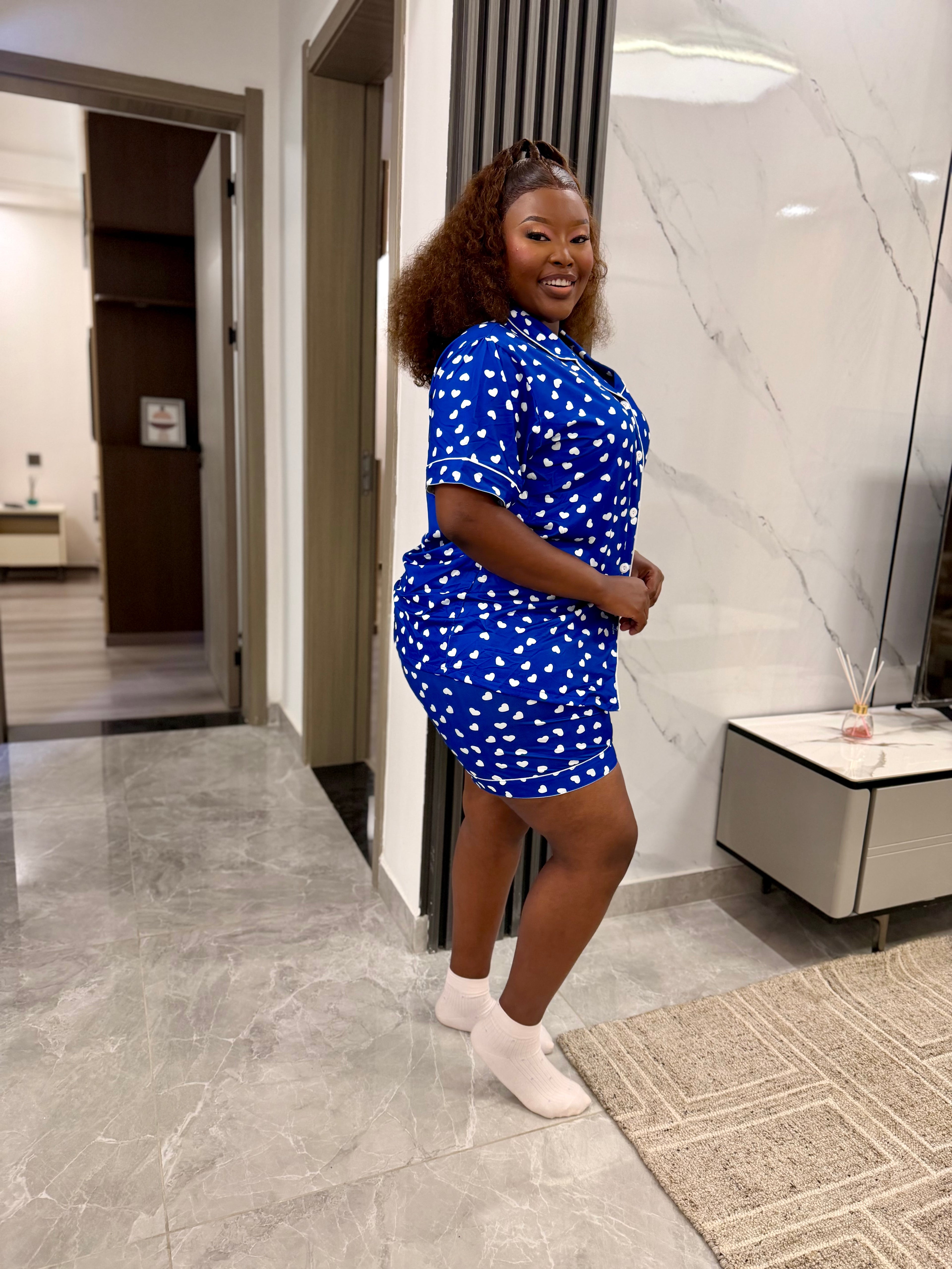 Heaty Shorts Lounge set