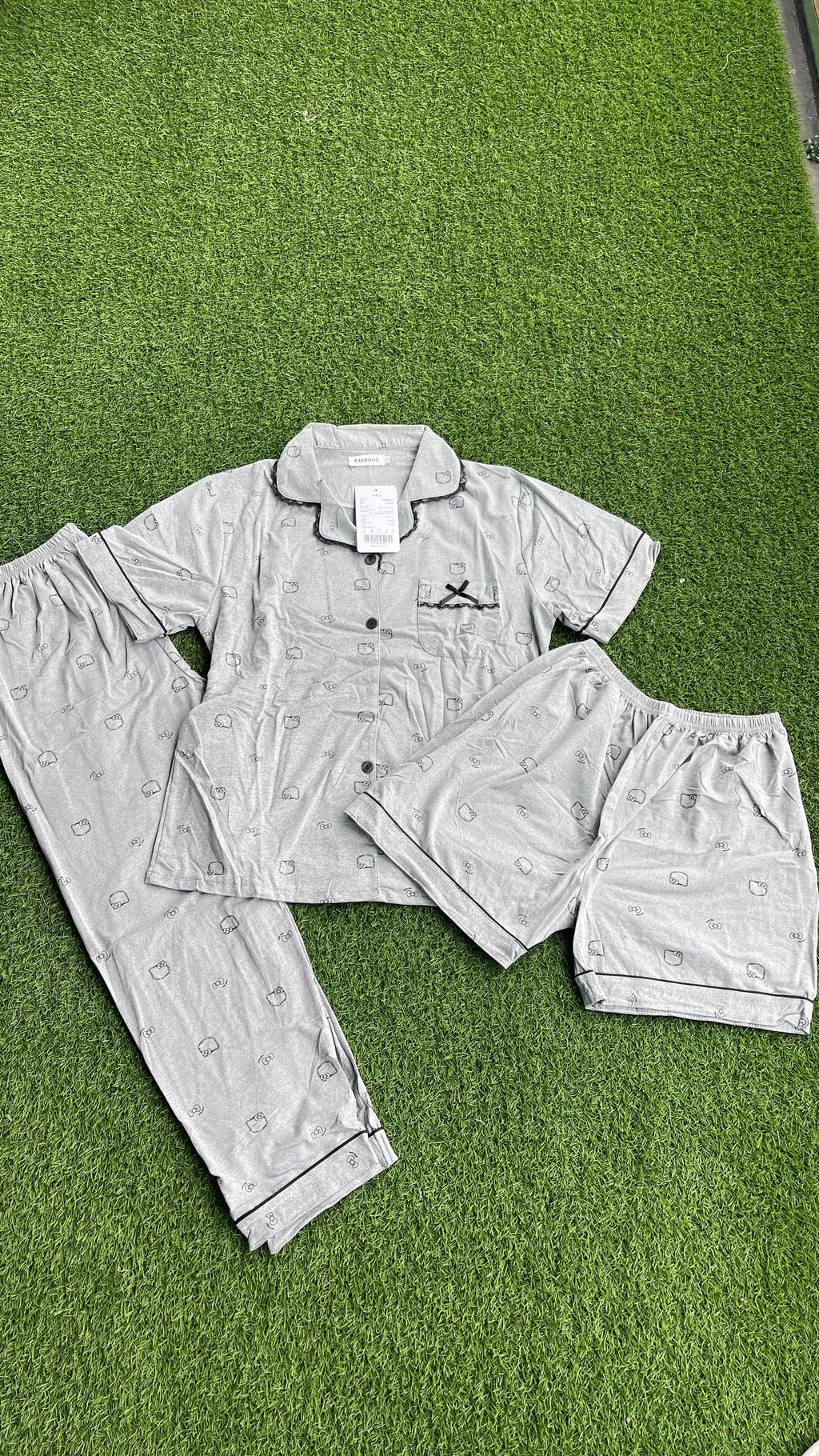 Grey with written notes