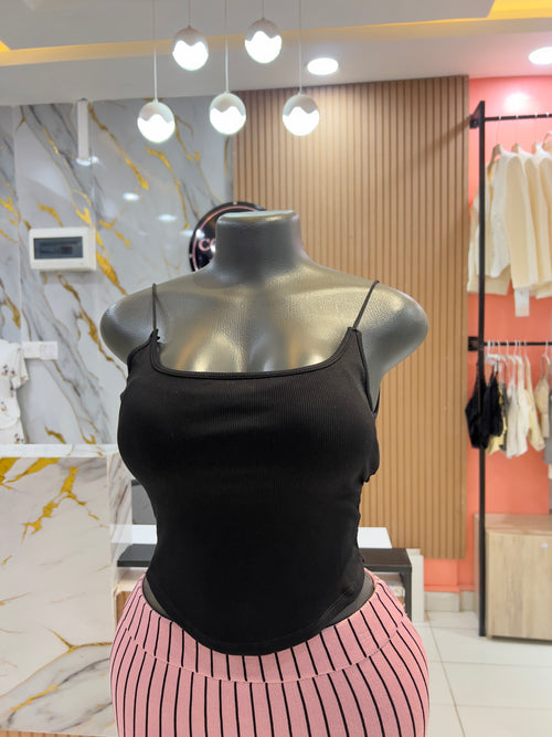 Bust Support Crop Top