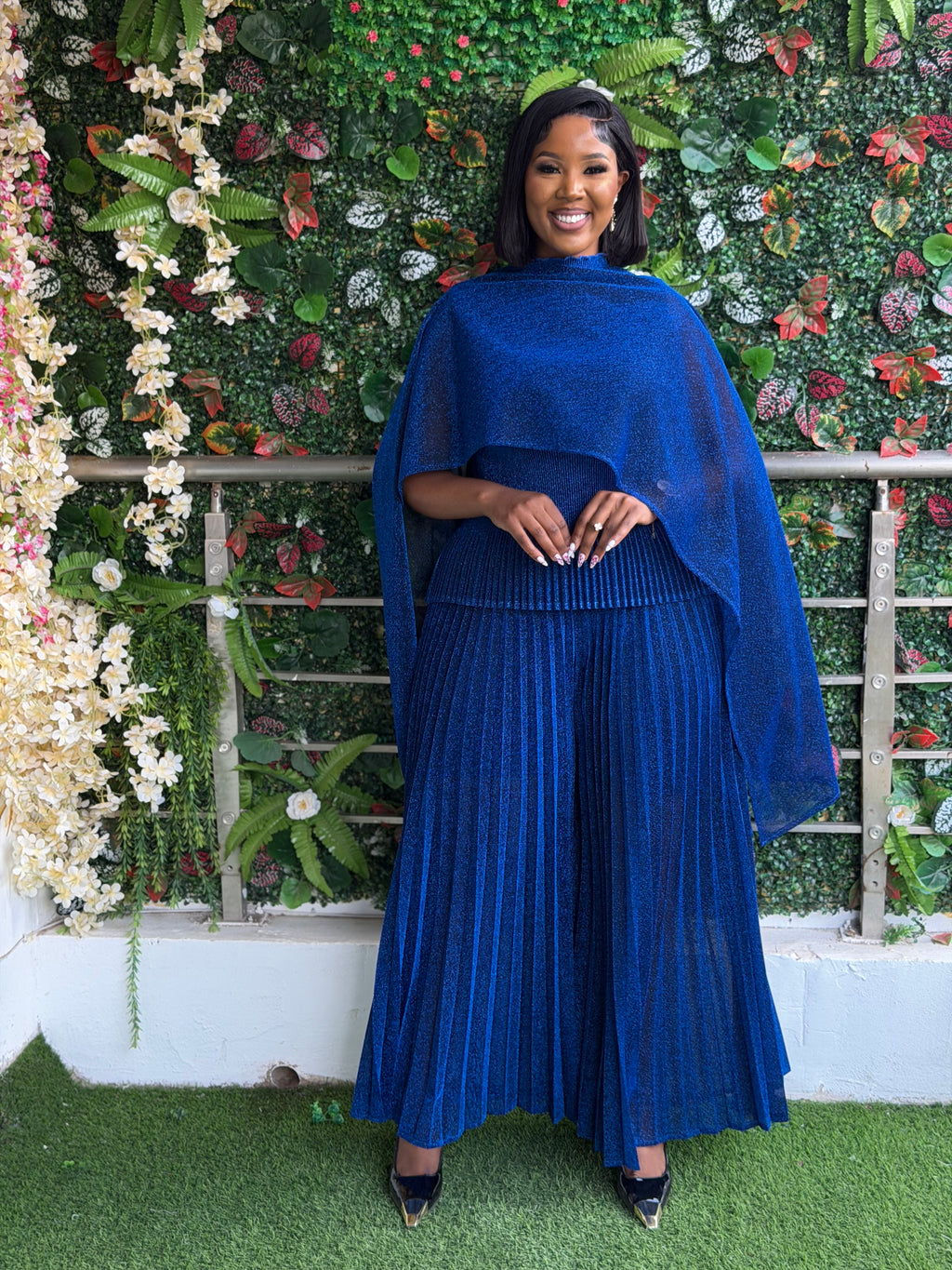 Pallazo with poncho set