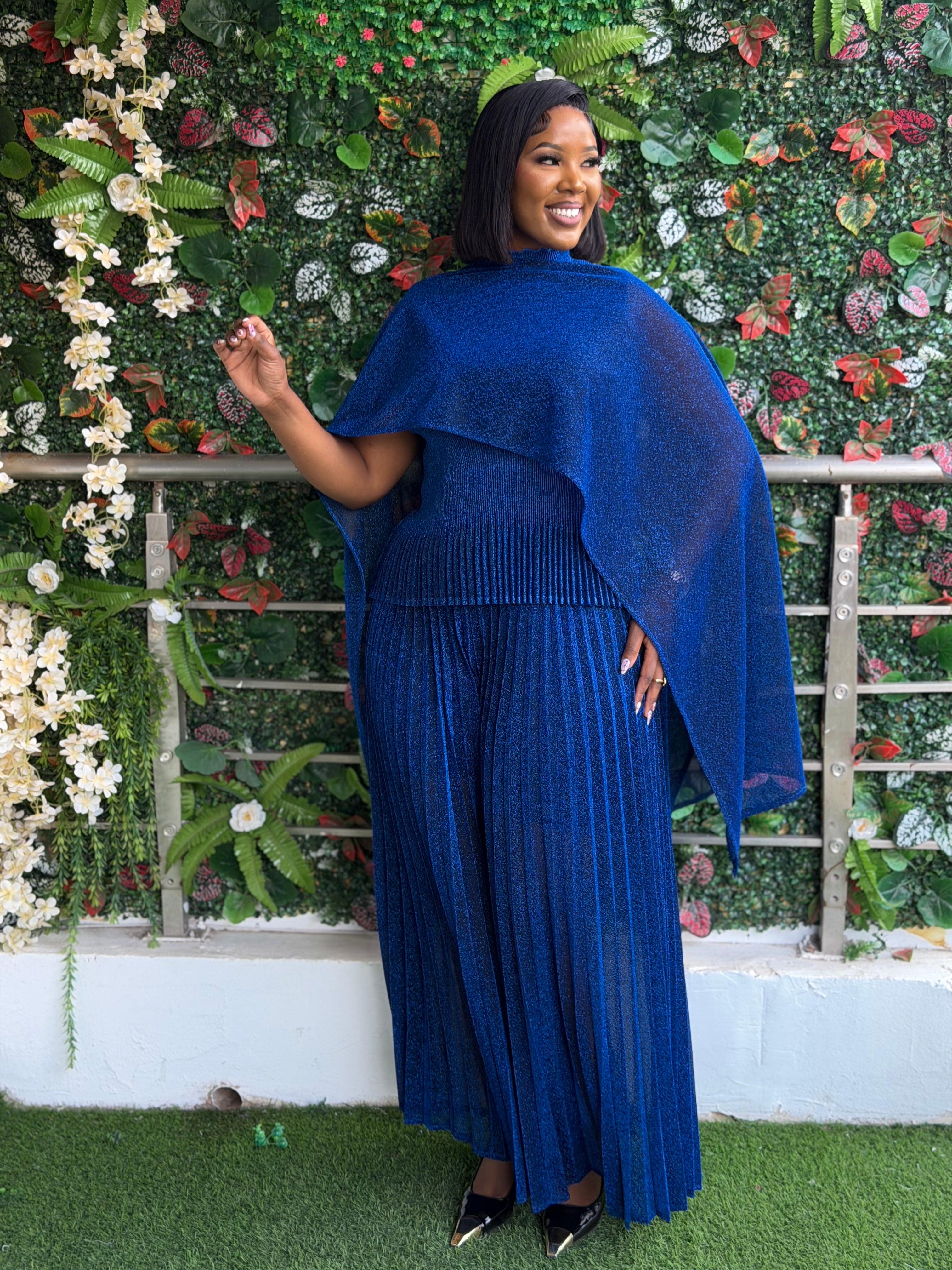 Pallazo with poncho set