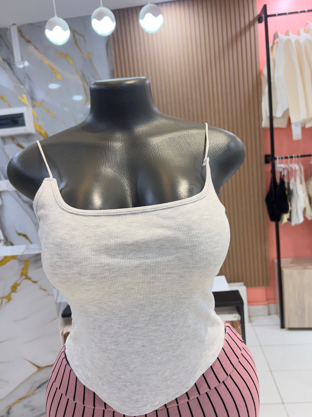 Bust Support Crop Top