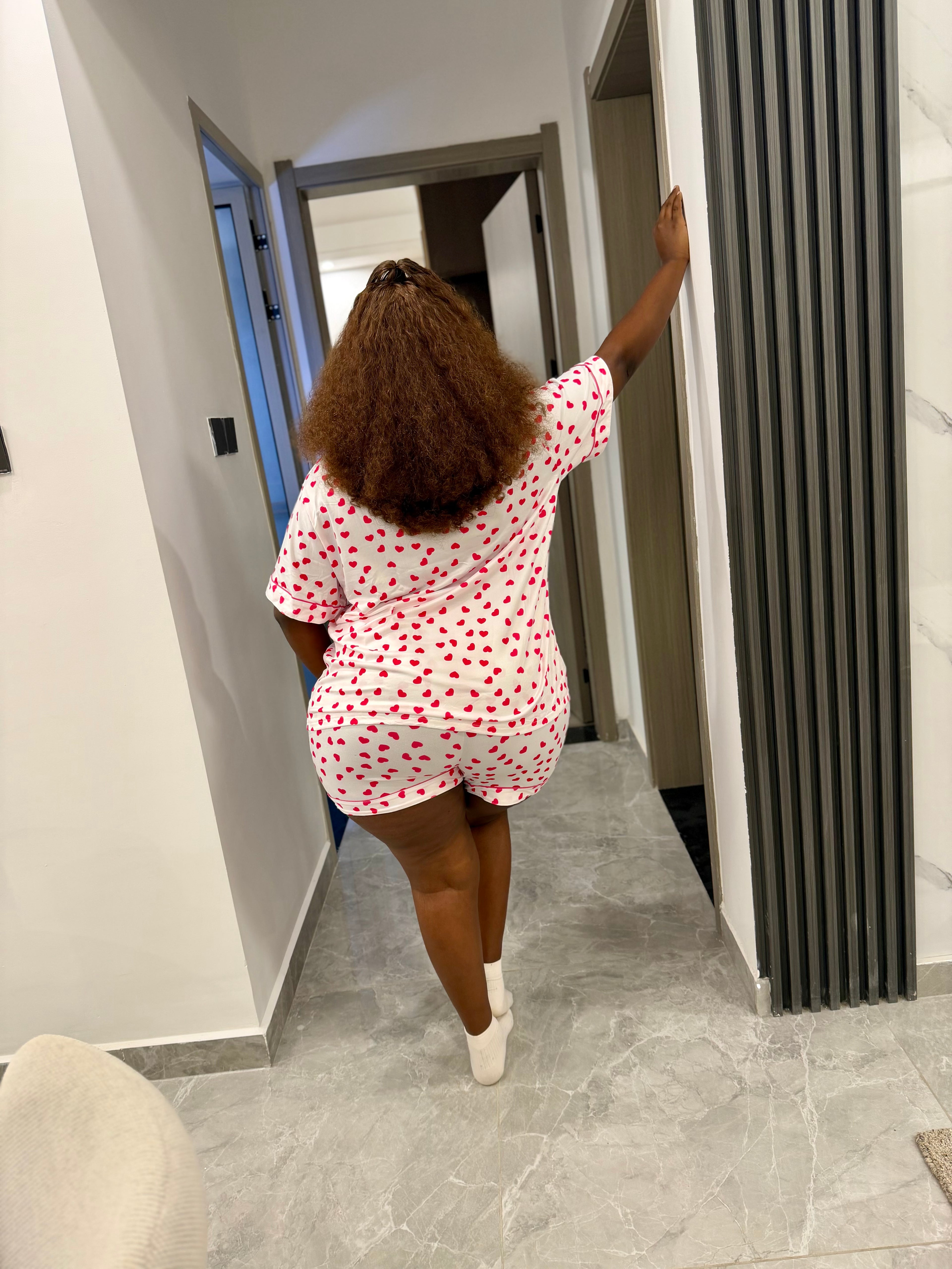 Heaty Shorts Lounge set