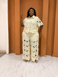 Lace Trouser Ensemble