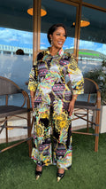 Floral plus size set