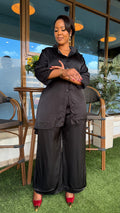 Plus size plain set