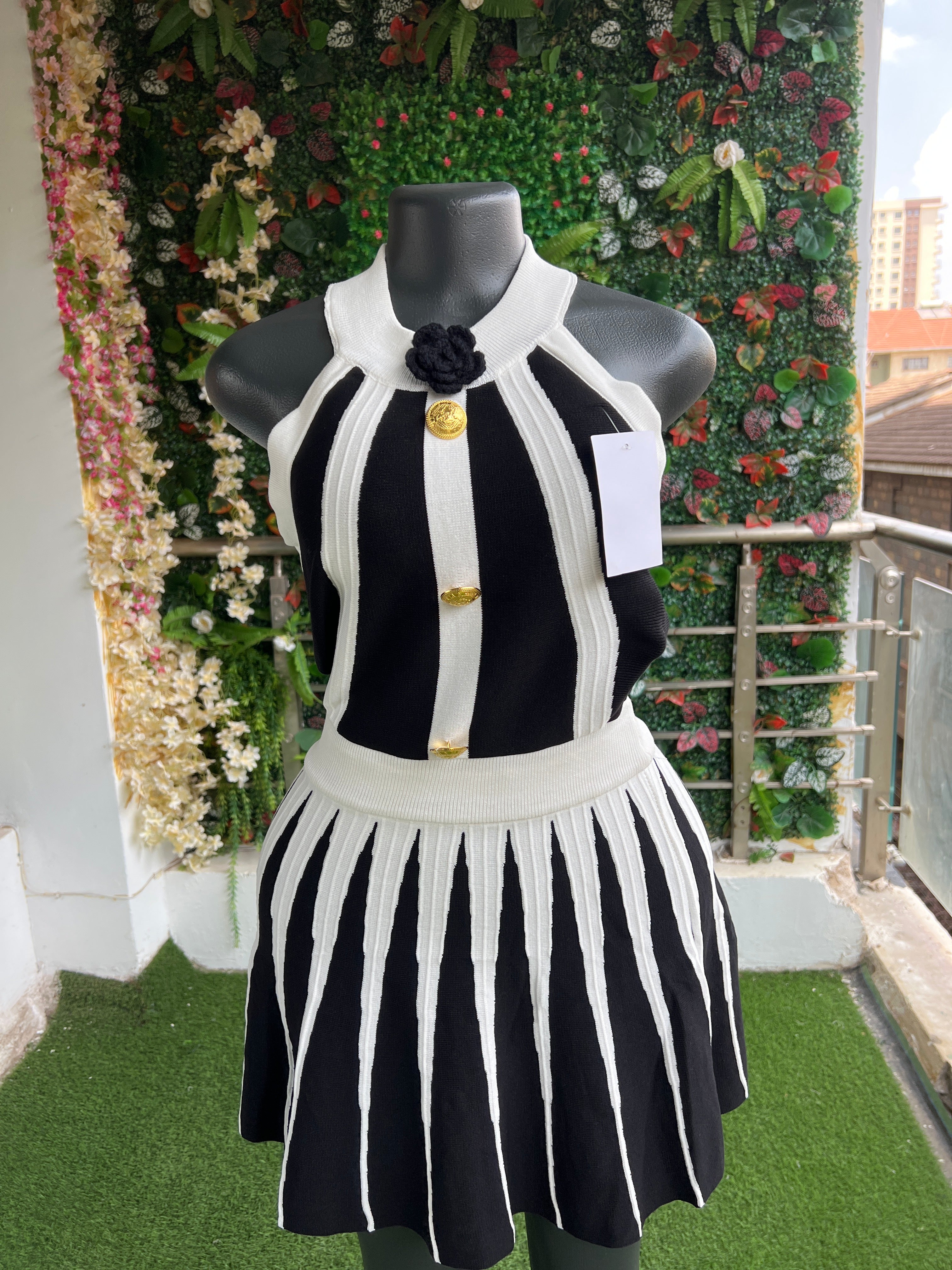 Zara black white dresses