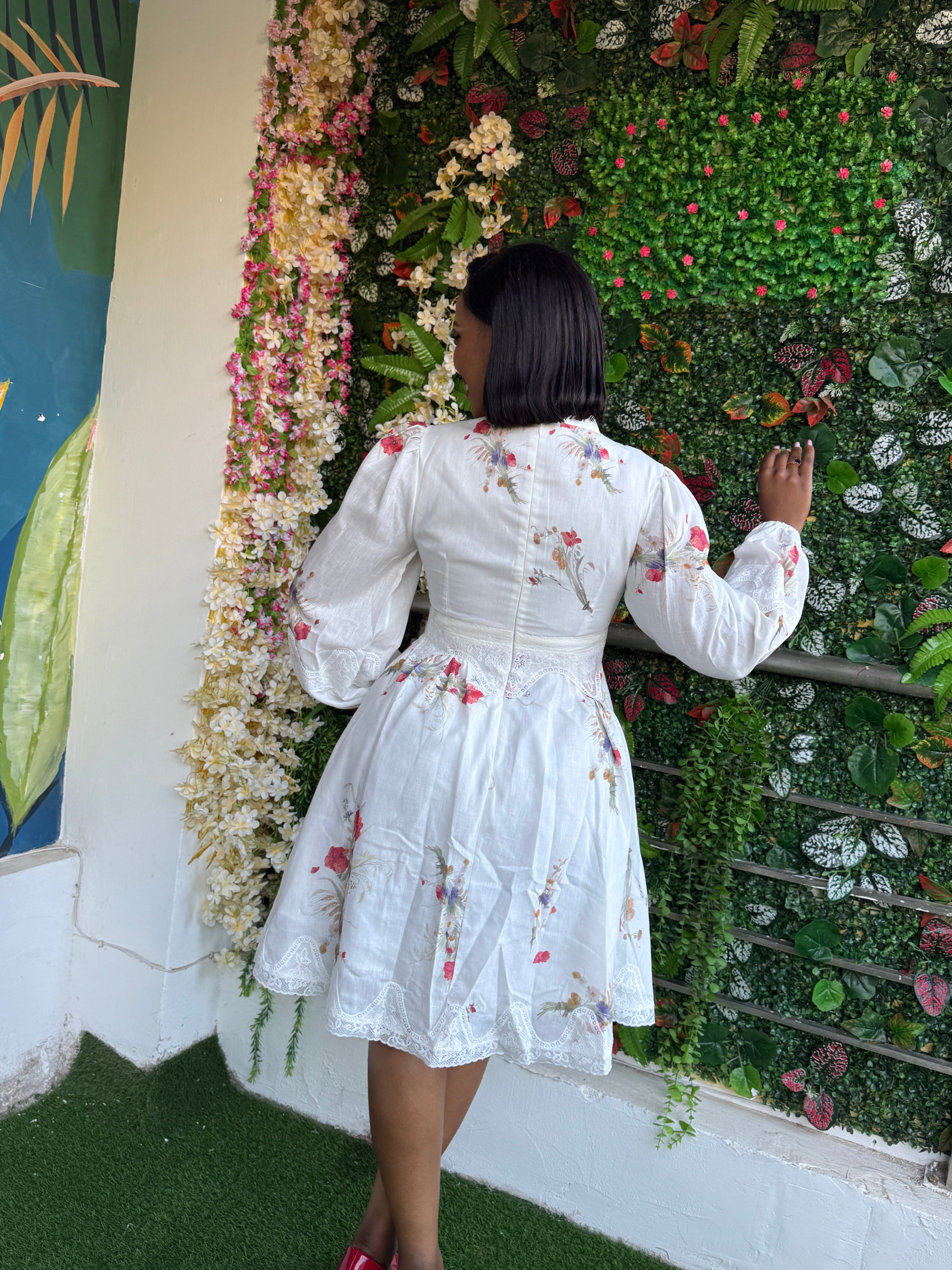 Floral Button Down Dress