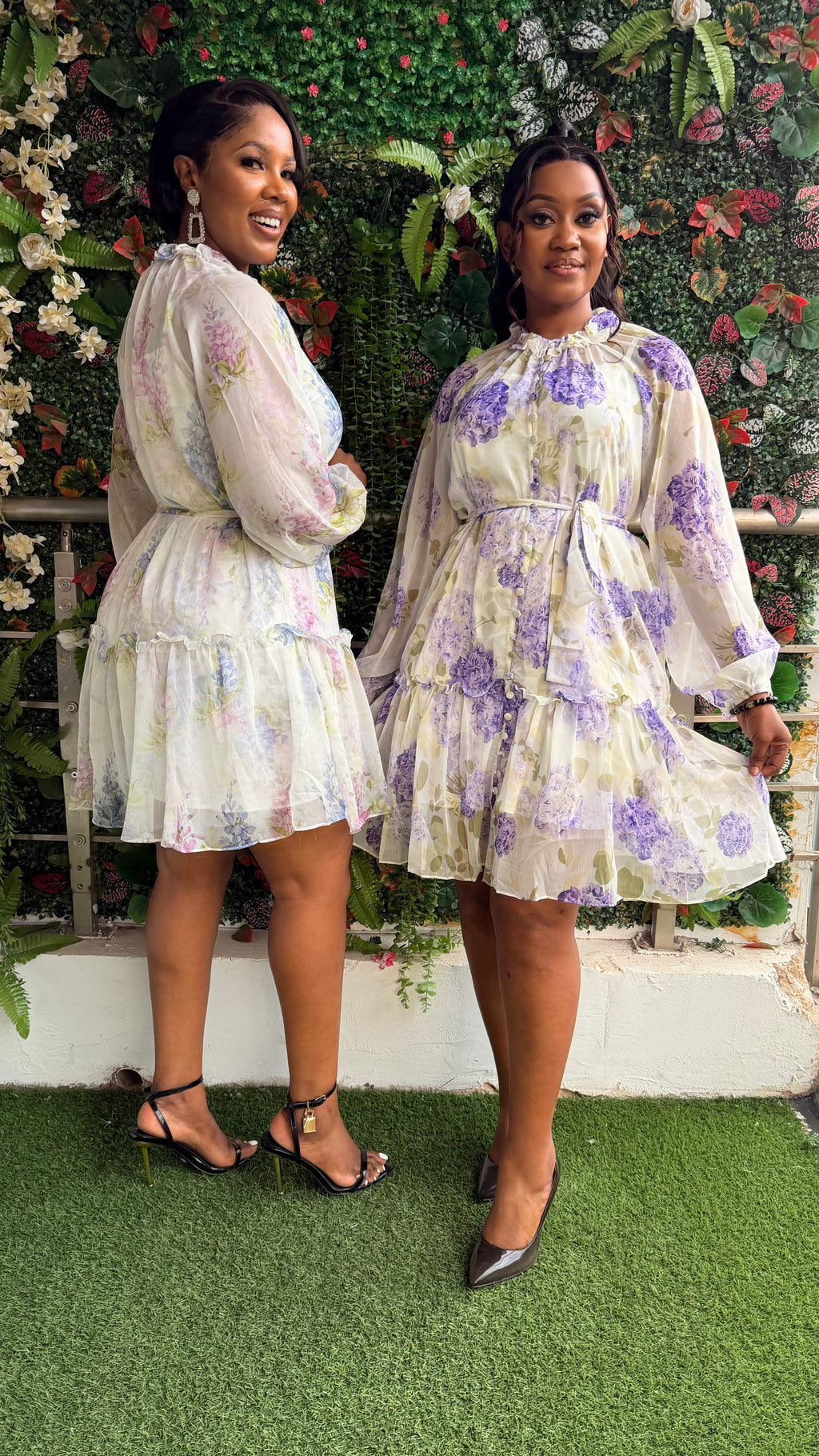 Camella 2pc chiffon dress