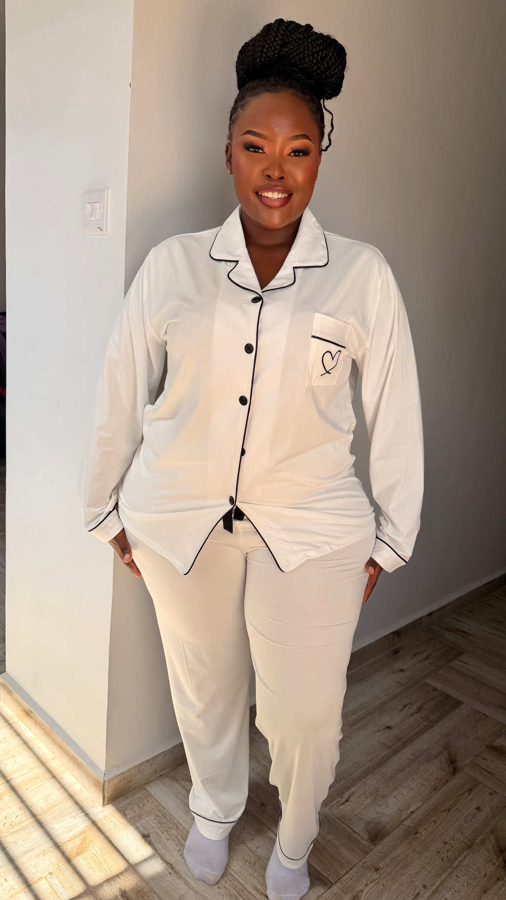 white pajama