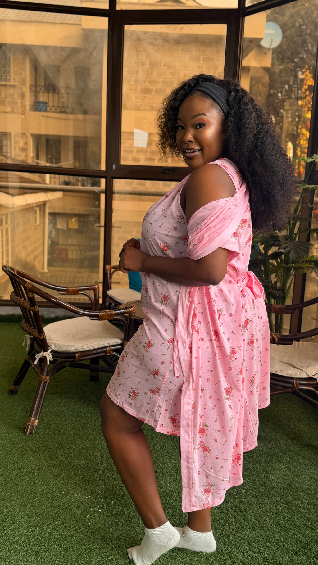 Floral dress set