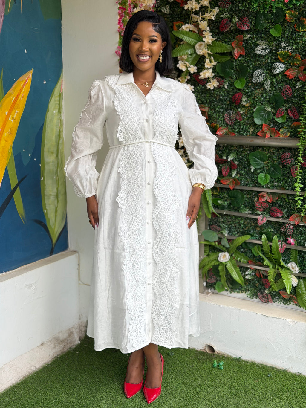 Elan lace dress