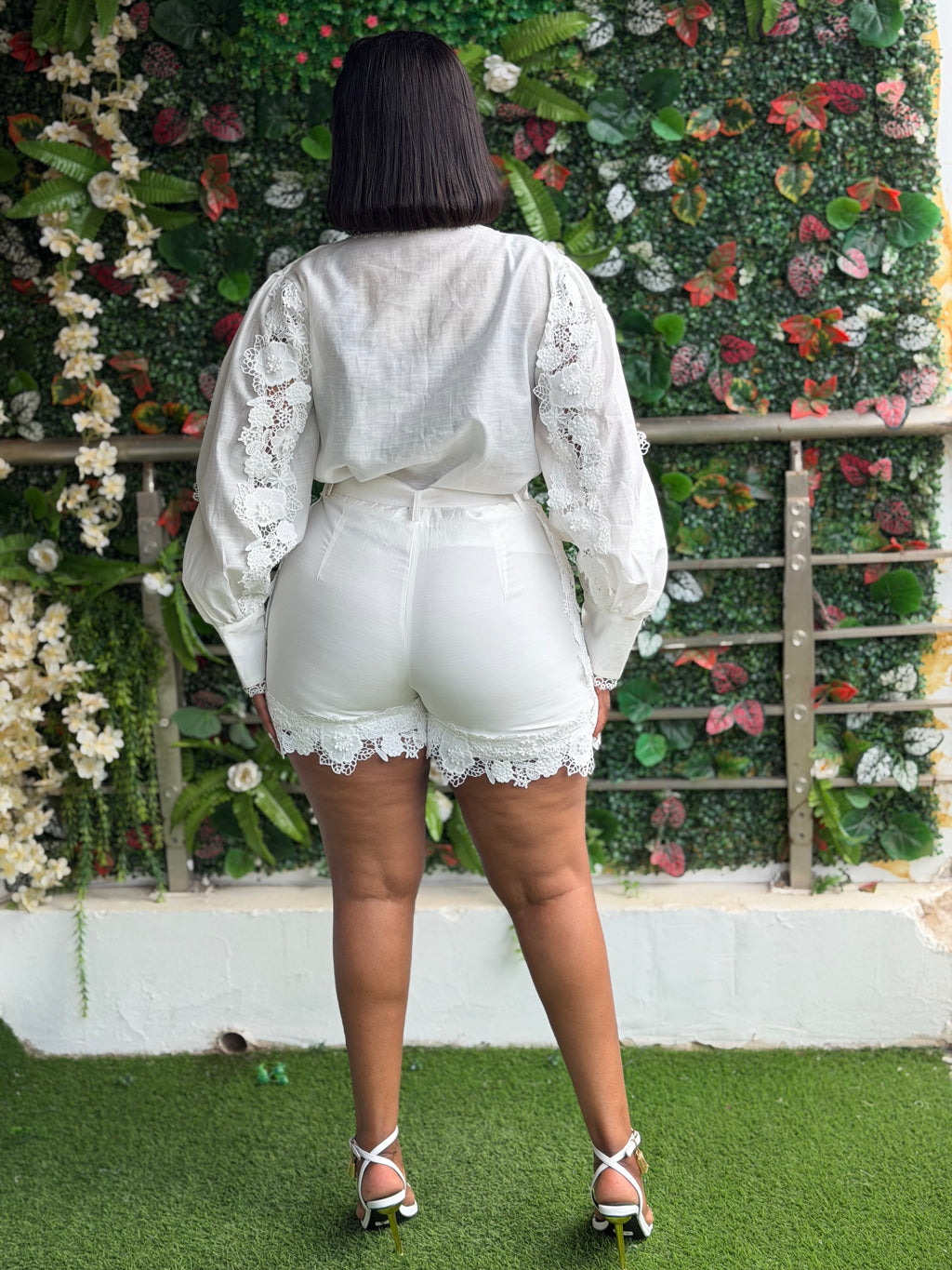 Lace Short Co-ord Set