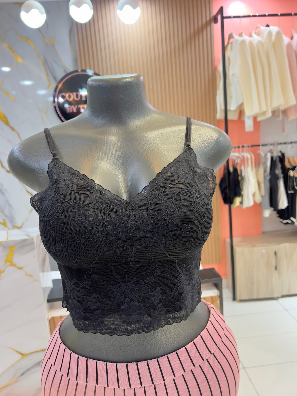 Bust Support Crop Top