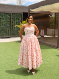 Maxi floral bubble
