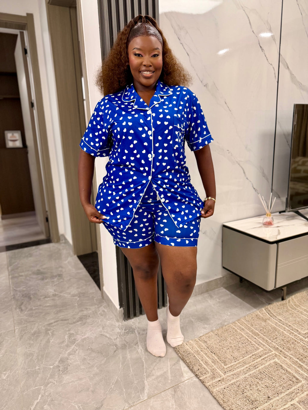 Heaty Shorts Lounge set