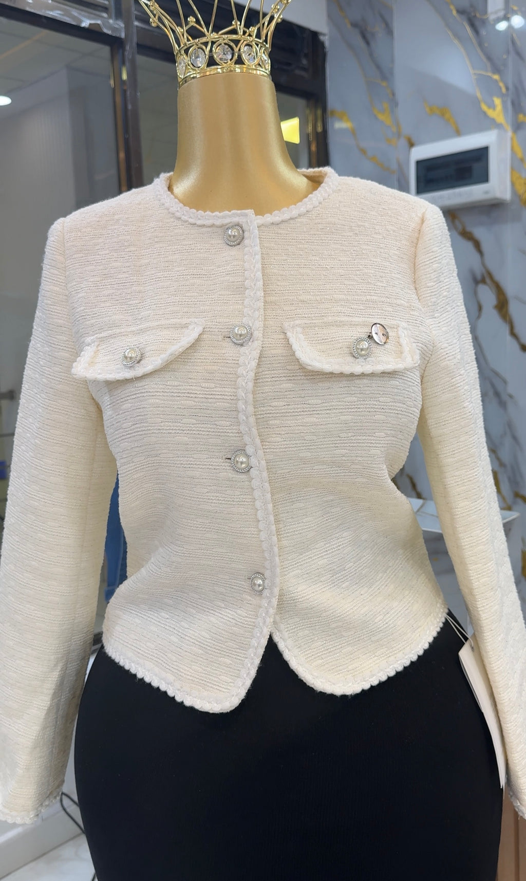 Blossom Jade Coat