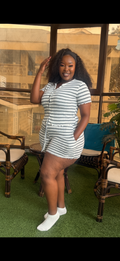 Stripped short set