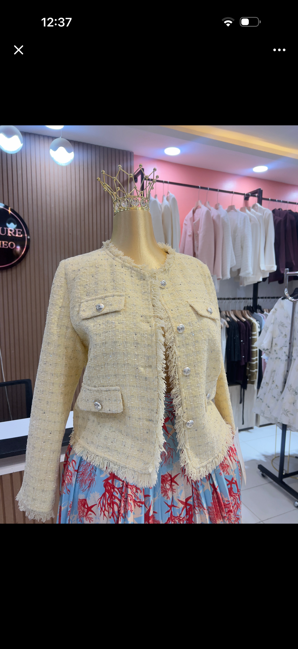 Blossom Jade Coat