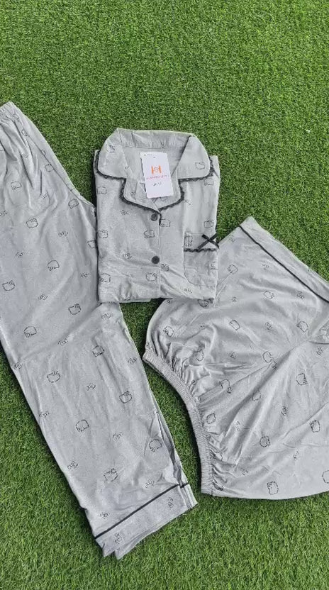 Grey with written notes