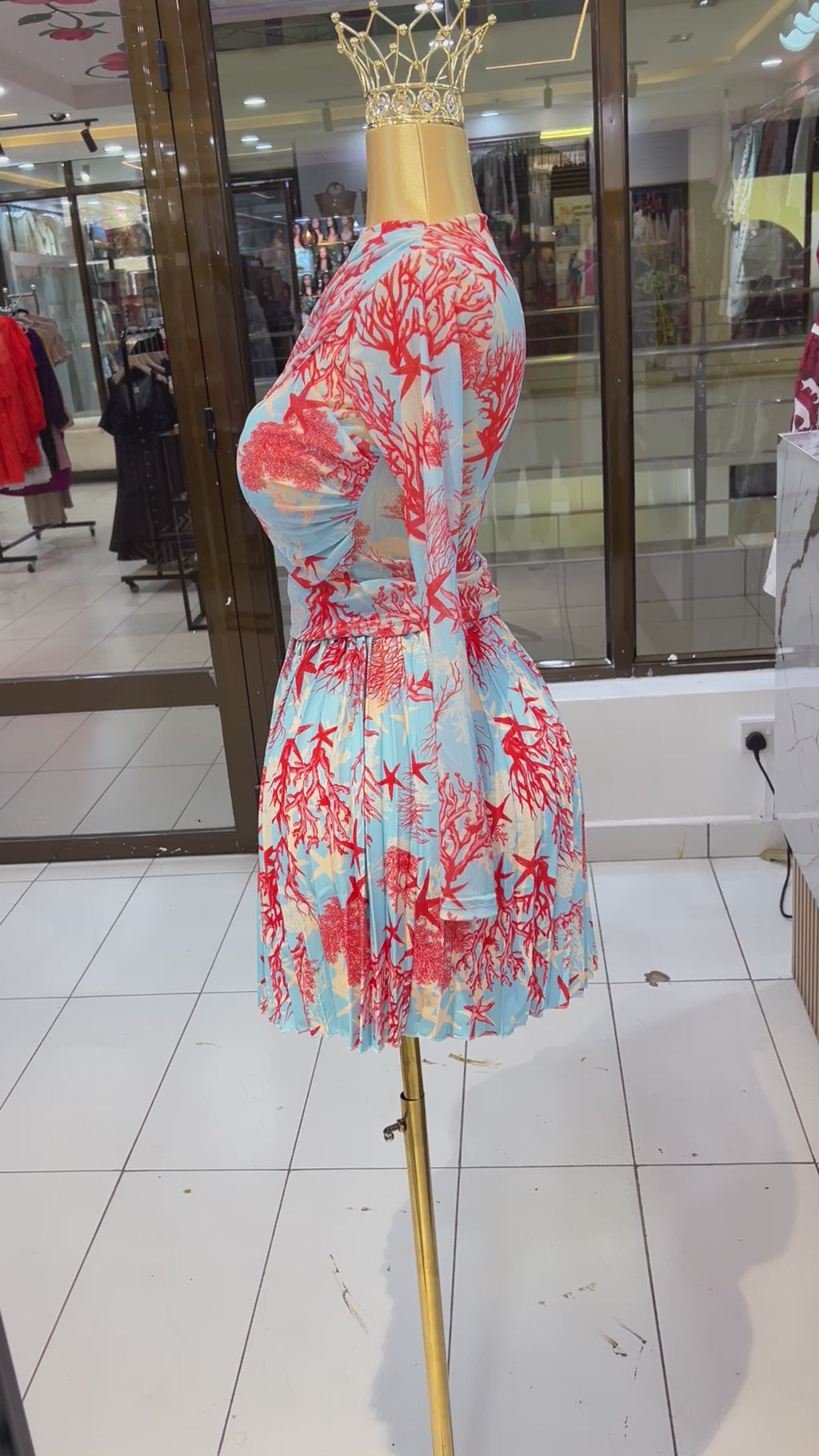 Floral Maxi Skirt Ensemble