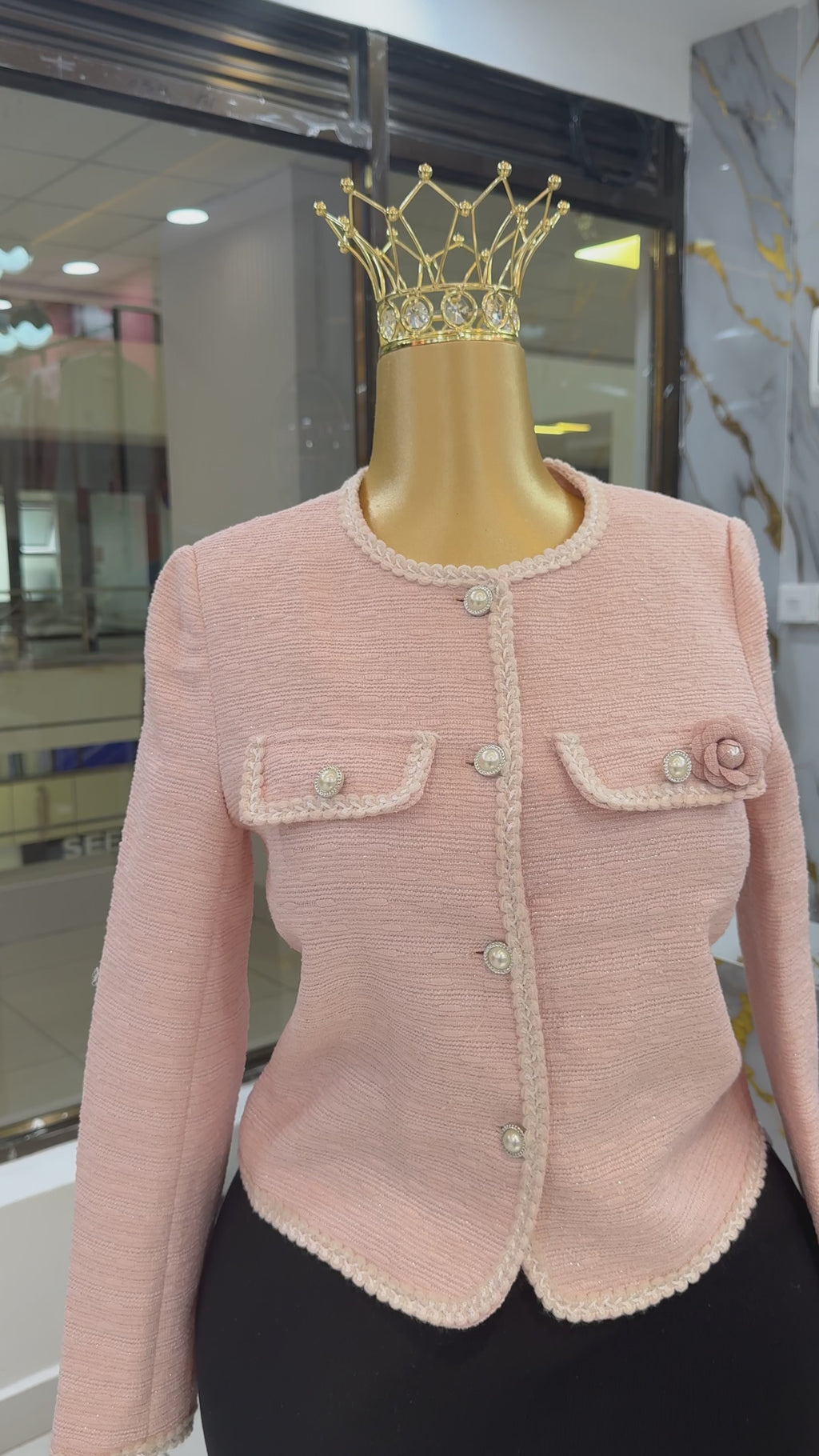 Blossom Jade Coat